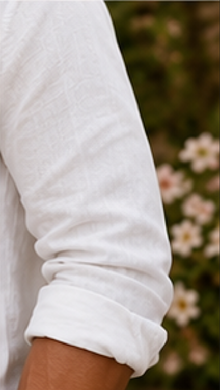 Linen Shirt - Pure White