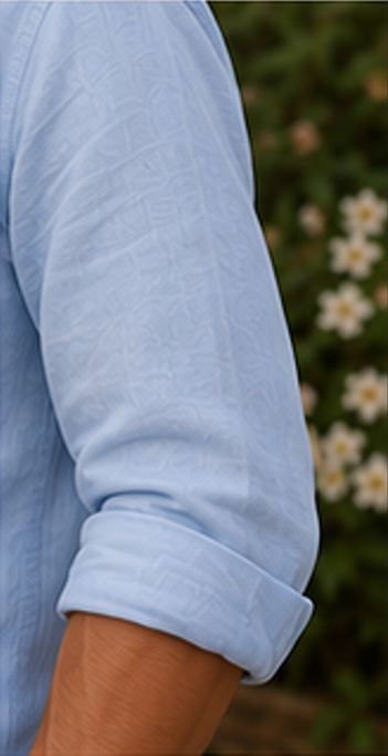 Linen shirt - Sky blue